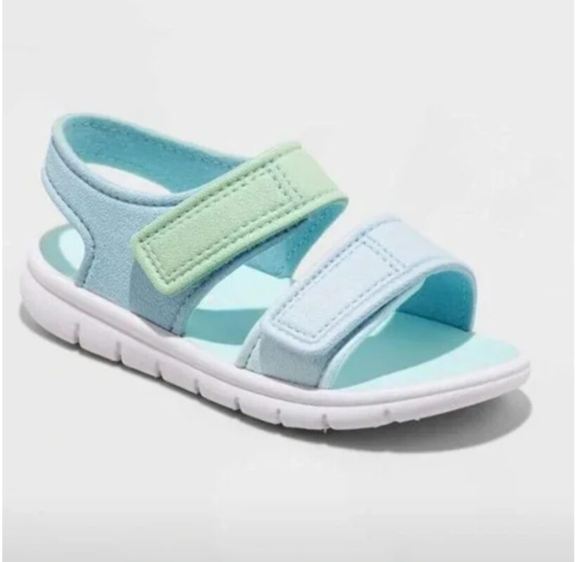 Strap Sandals Teal Aqua Blue - Cat & Jack