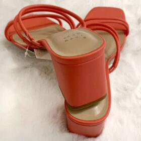 Womens Blakely Mule Heels - A New Day - Orange